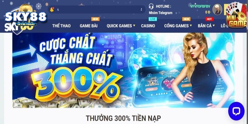 Sky88 luôn đề cao chất lượng trò chơi trên nhà cái